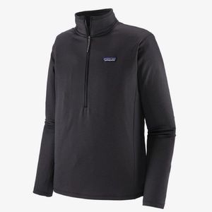 Patagonia R1 Daily Zip-Neck Top Smolder Blue/Light Smolder Blue X-Dye